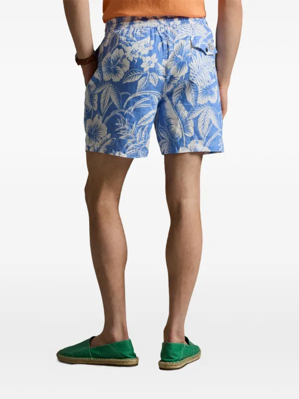 Polo Ralph Lauren Floral Swim Shorts | Blue | FARFETCH
