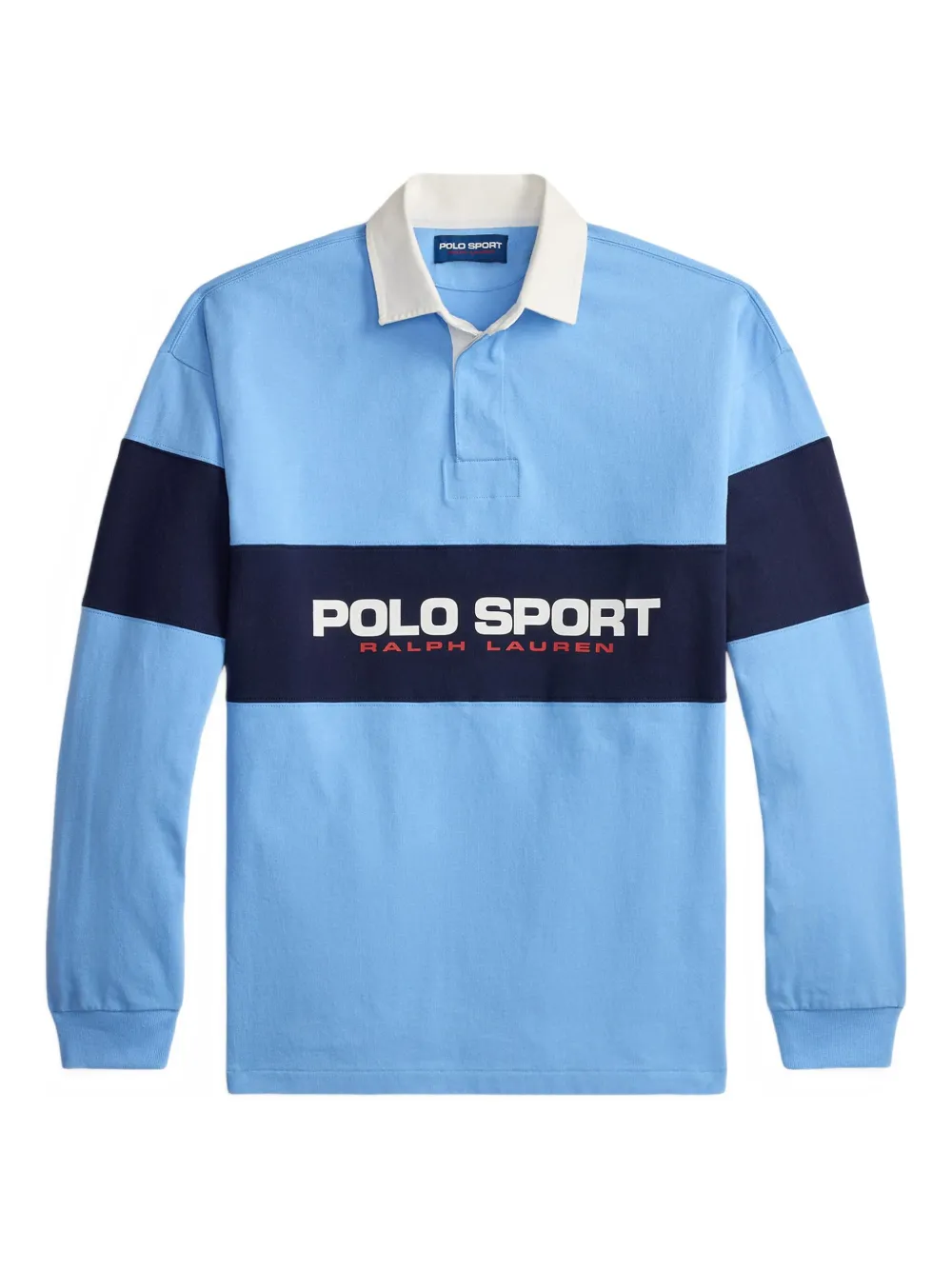 Polo Ralph Lauren Maglione con design color-block - Blu