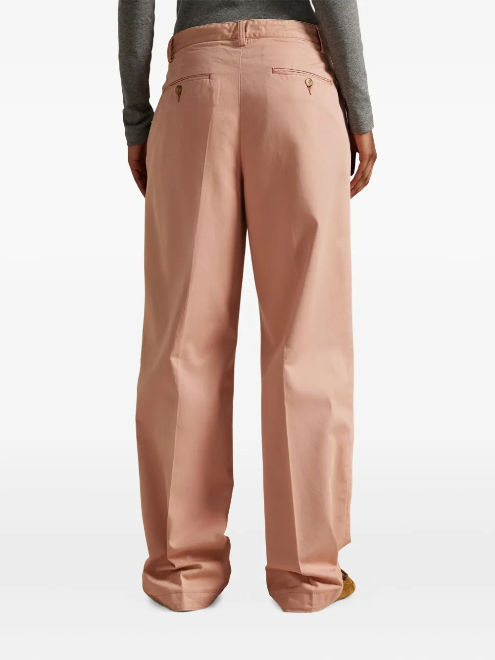 Polo Ralph Lauren Plissierte Hose In Pink