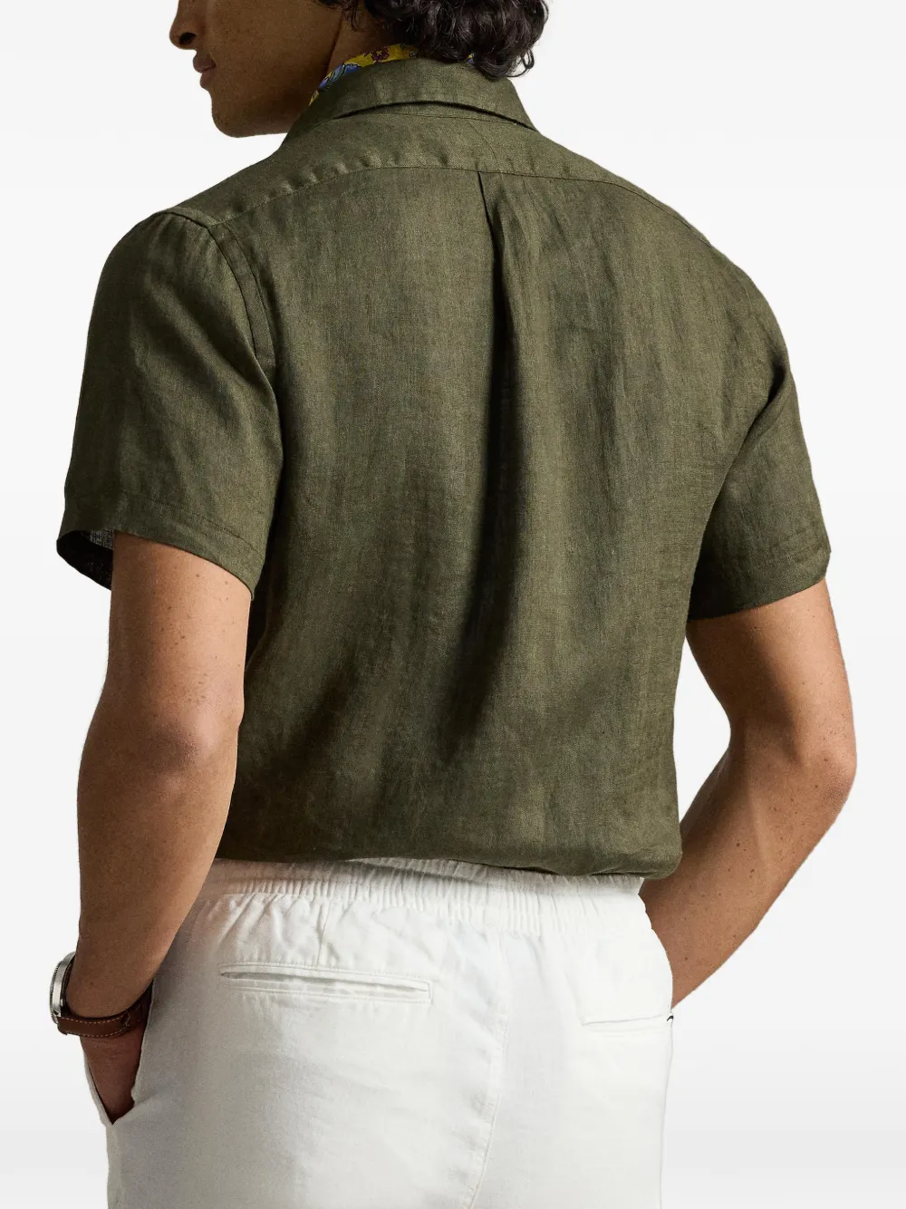 Polo Ralph Lauren Overhemd met borduurwerk Groen