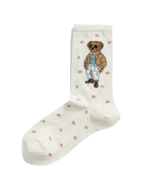 Polo Ralph Lauren calcetines con motivo floral