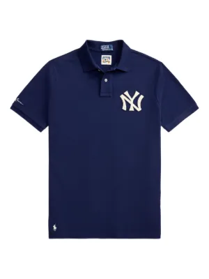 Polo Ralph Lauren x Yankees ストライプ ポロシャツ | グリーン