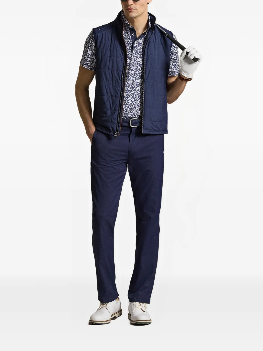 RLX Ralph Lauren Poloshirt met bloemenprint Blauw