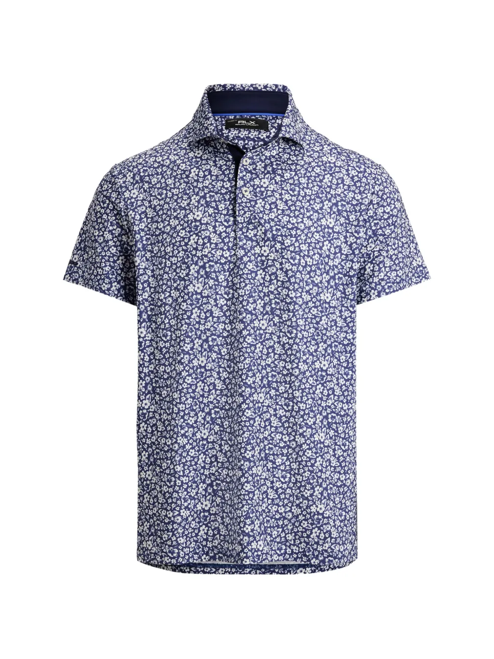 Polo Ralph Lauren Floral Polo Shirt In Blue