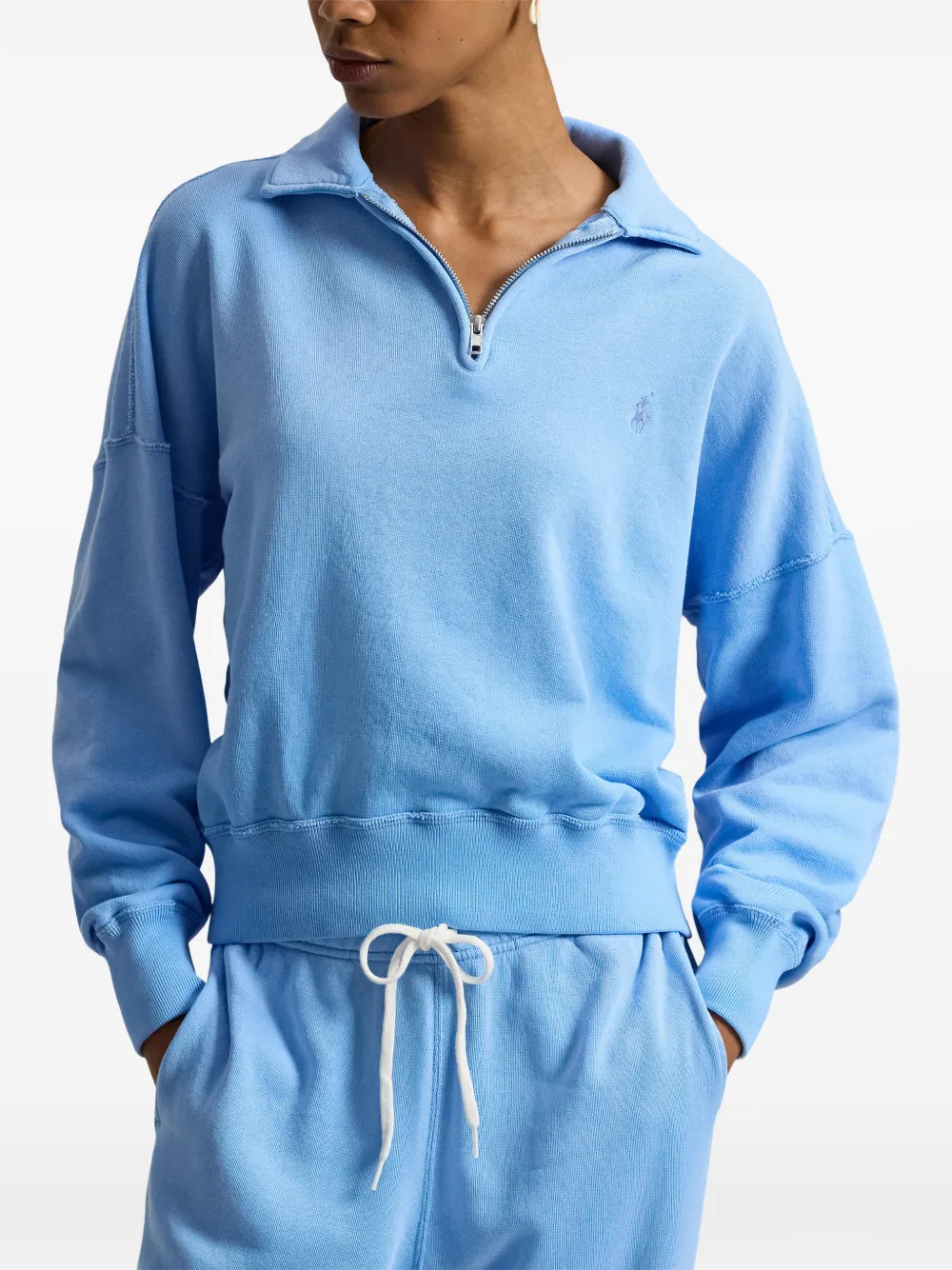 Polo Ralph Lauren Sweater met geborduurd logo Blauw