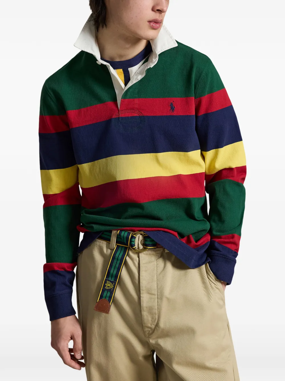 Polo Ralph Lauren Gestreept poloshirt Groen