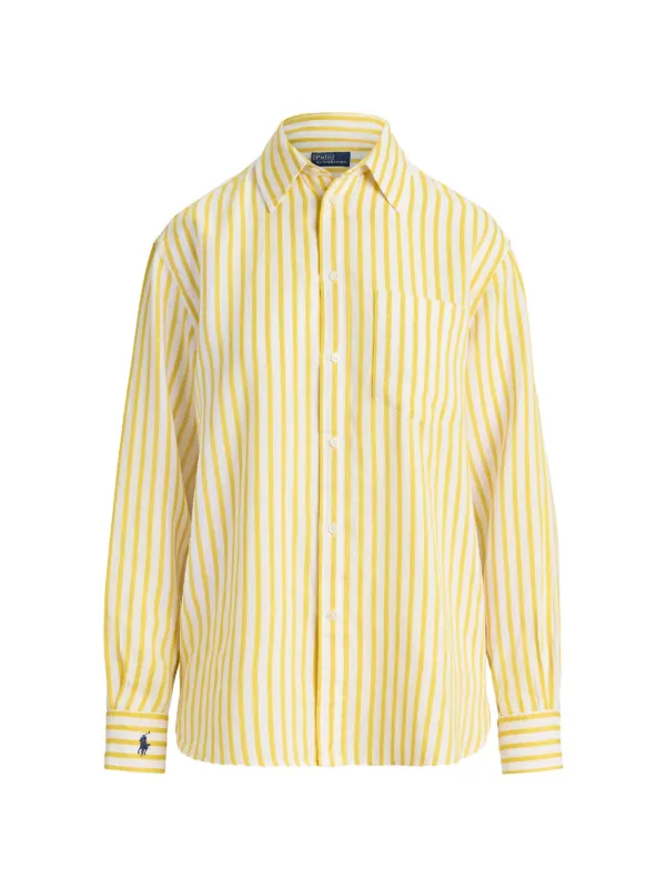 Polo Ralph Lauren ストライプ シャツ | イエロー | FARFETCH JP