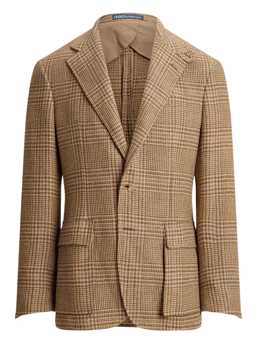 Polo Ralph Lauren Giacca RL67 a quadri - Marrone