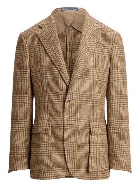 Polo Ralph Lauren RL67 plaid-pattern pocket jacket