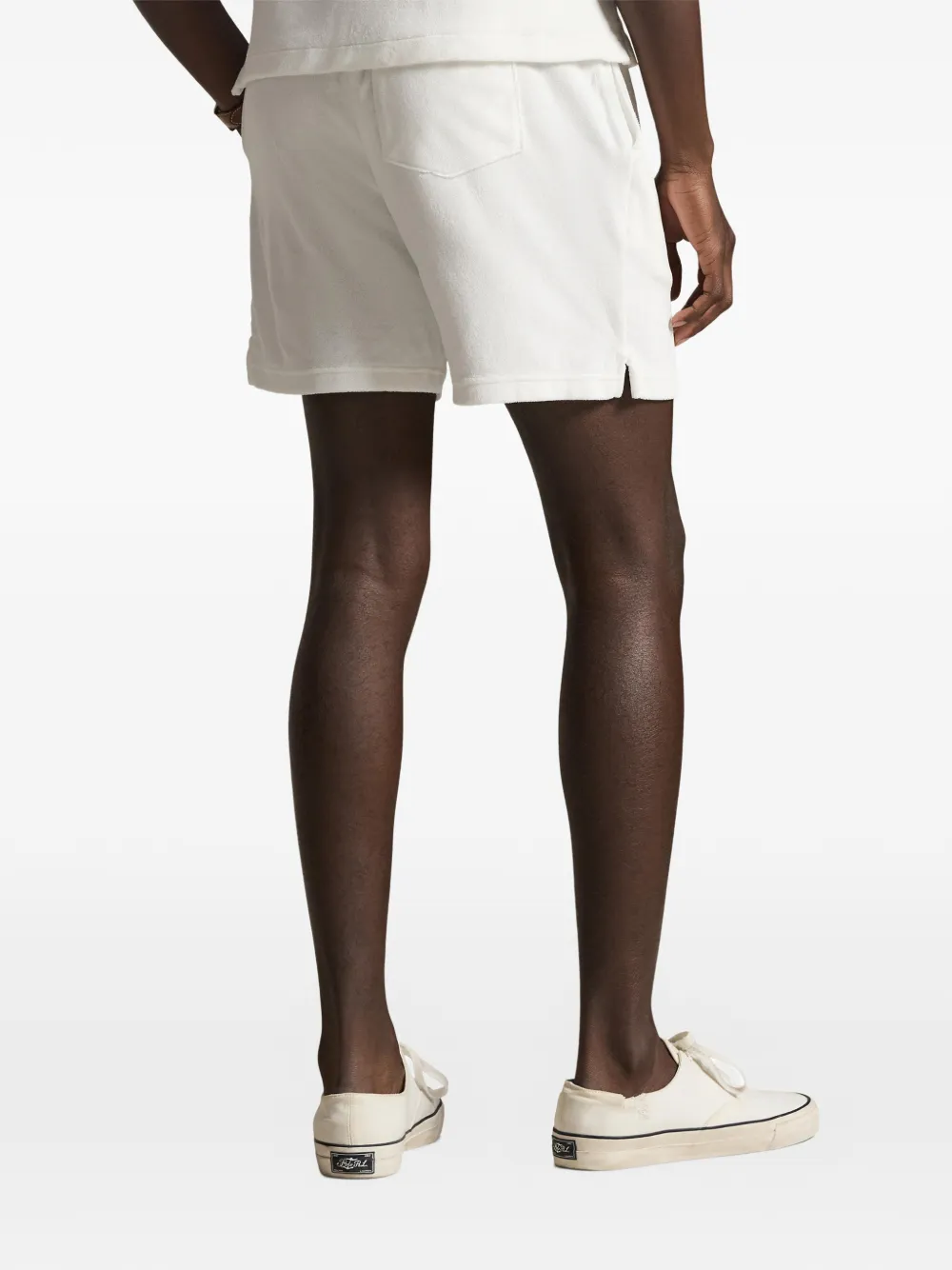 Polo Ralph Lauren Shorts met trekkoordtaille Wit