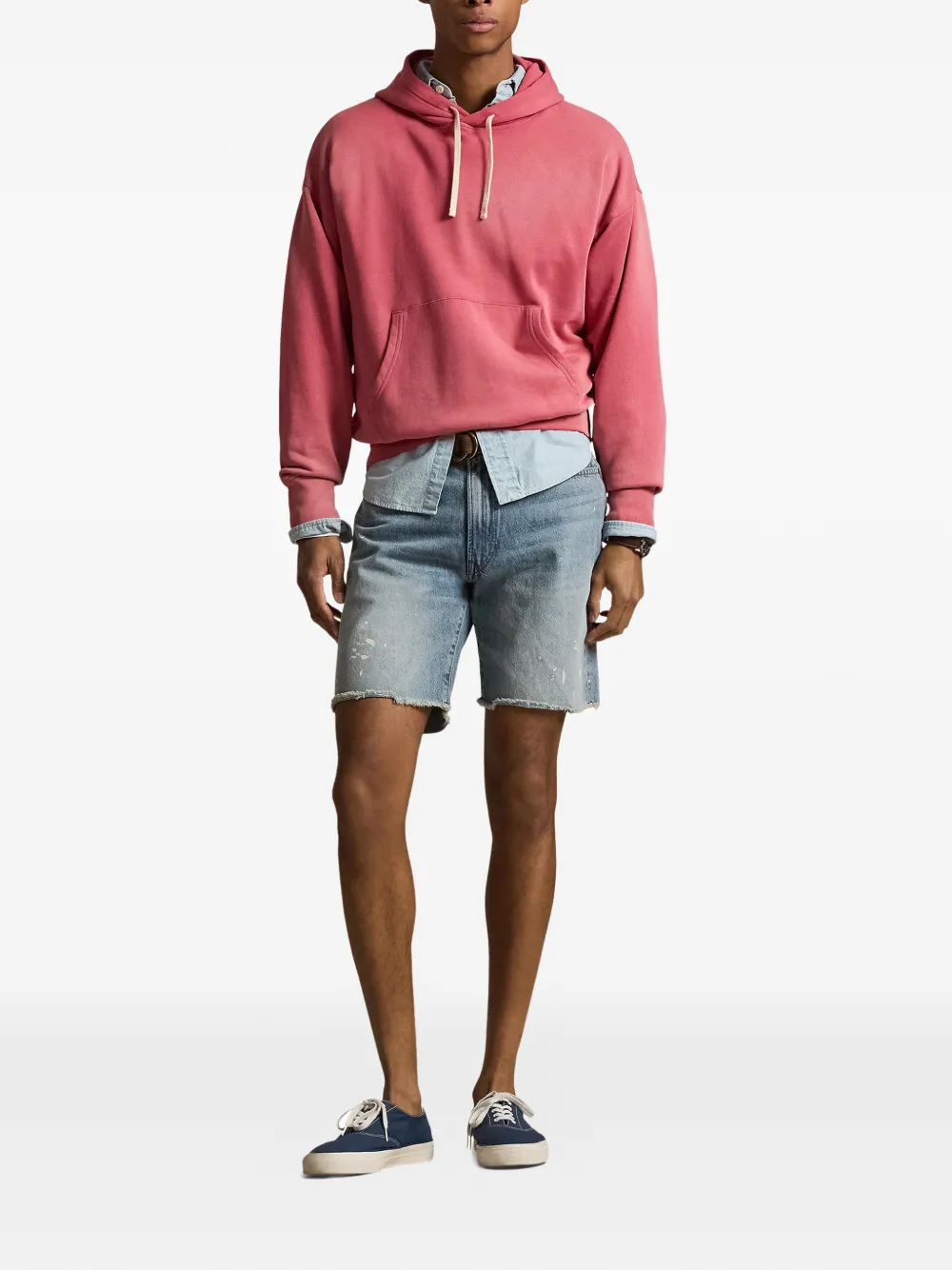 Polo Ralph Lauren Shorts met franje Blauw