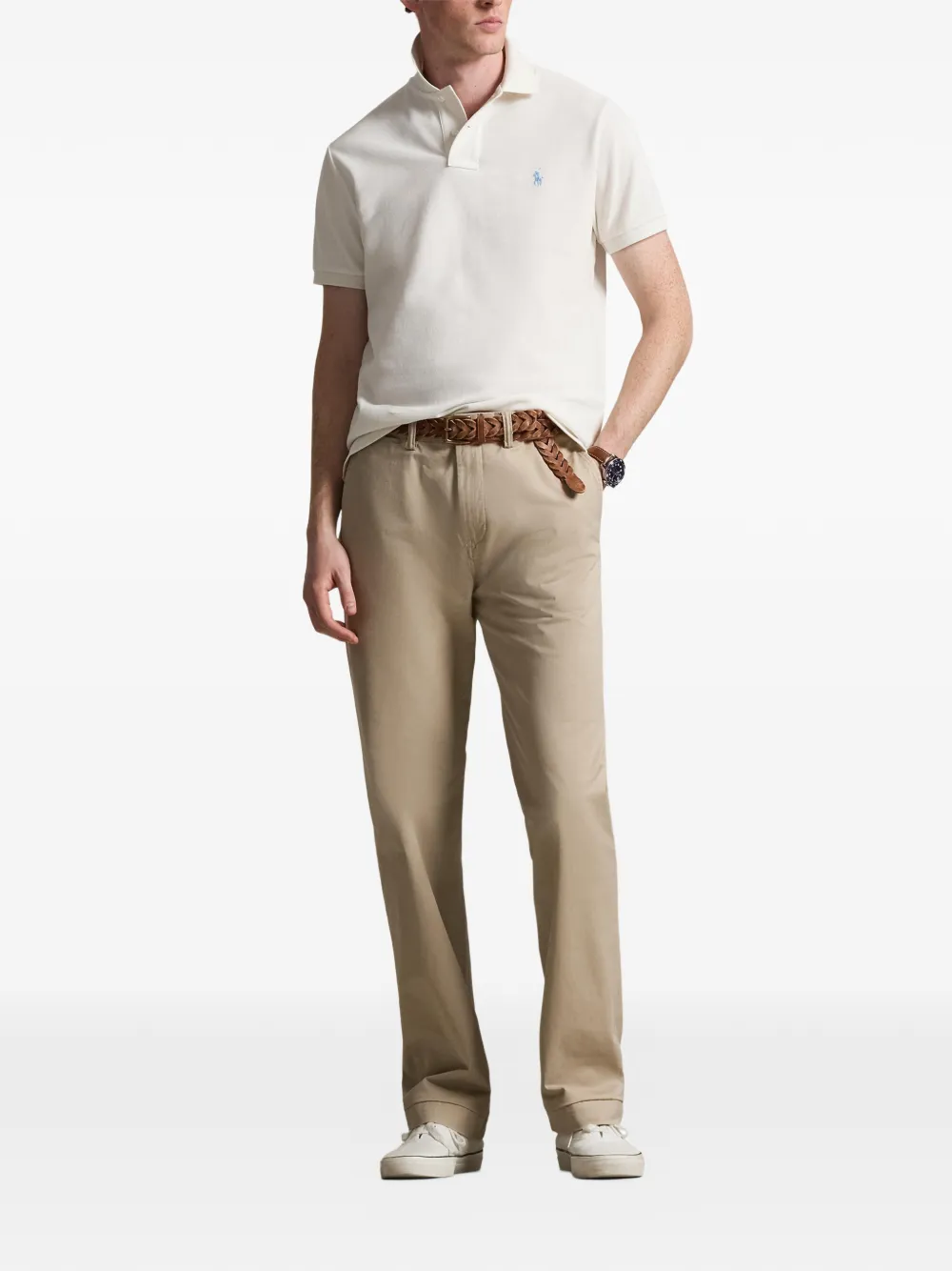 Polo Ralph Lauren The Iconic katoenen poloshirt Wit