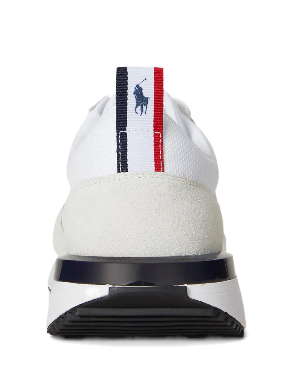 Polo Ralph Lauren Train 89 Oxford suède sneakers Wit