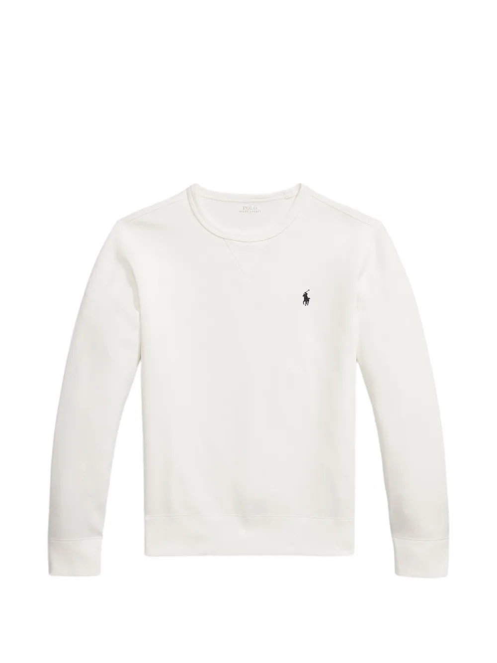 Polo Ralph Lauren double-knit logo sweatshirt - Weiß