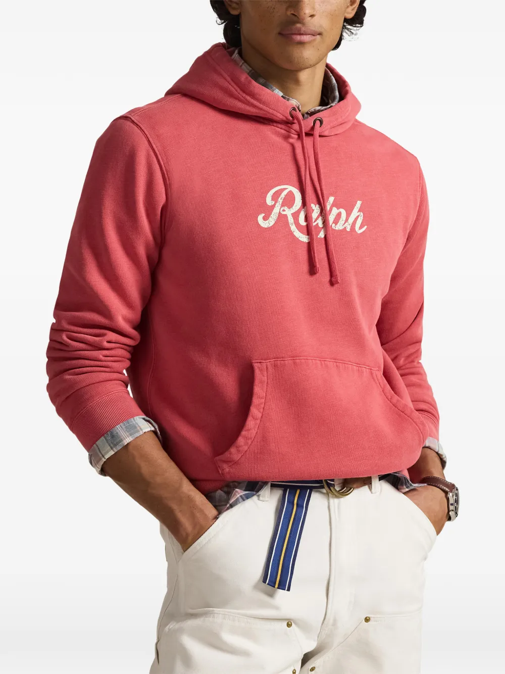 Polo Ralph Lauren Hoodie met logoprint Rood