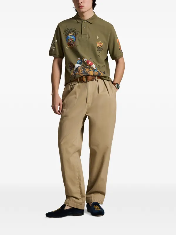 Polo Ralph Lauren short-sleeve Graphic Polo Shirt | Green