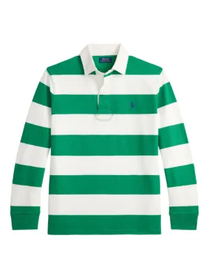 【新品タグ付き】Ralph Lauren 2XL(3L)ラガーシャツ ポロシャツ POLO ラルフローレンボーダーラガーシャツ送料無料 長袖 ポロ、ラガ