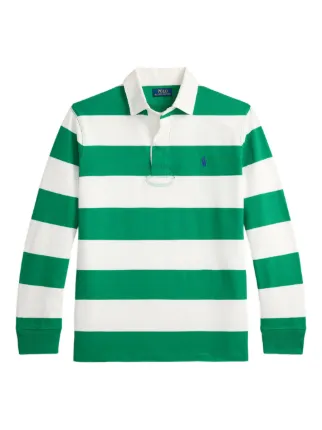 ウェア Polo by Ralph Lauren  BEACH Rugby Polo Ralph Lauren Camisa De Rugby The Iconic | Verde | FARFETCH BR