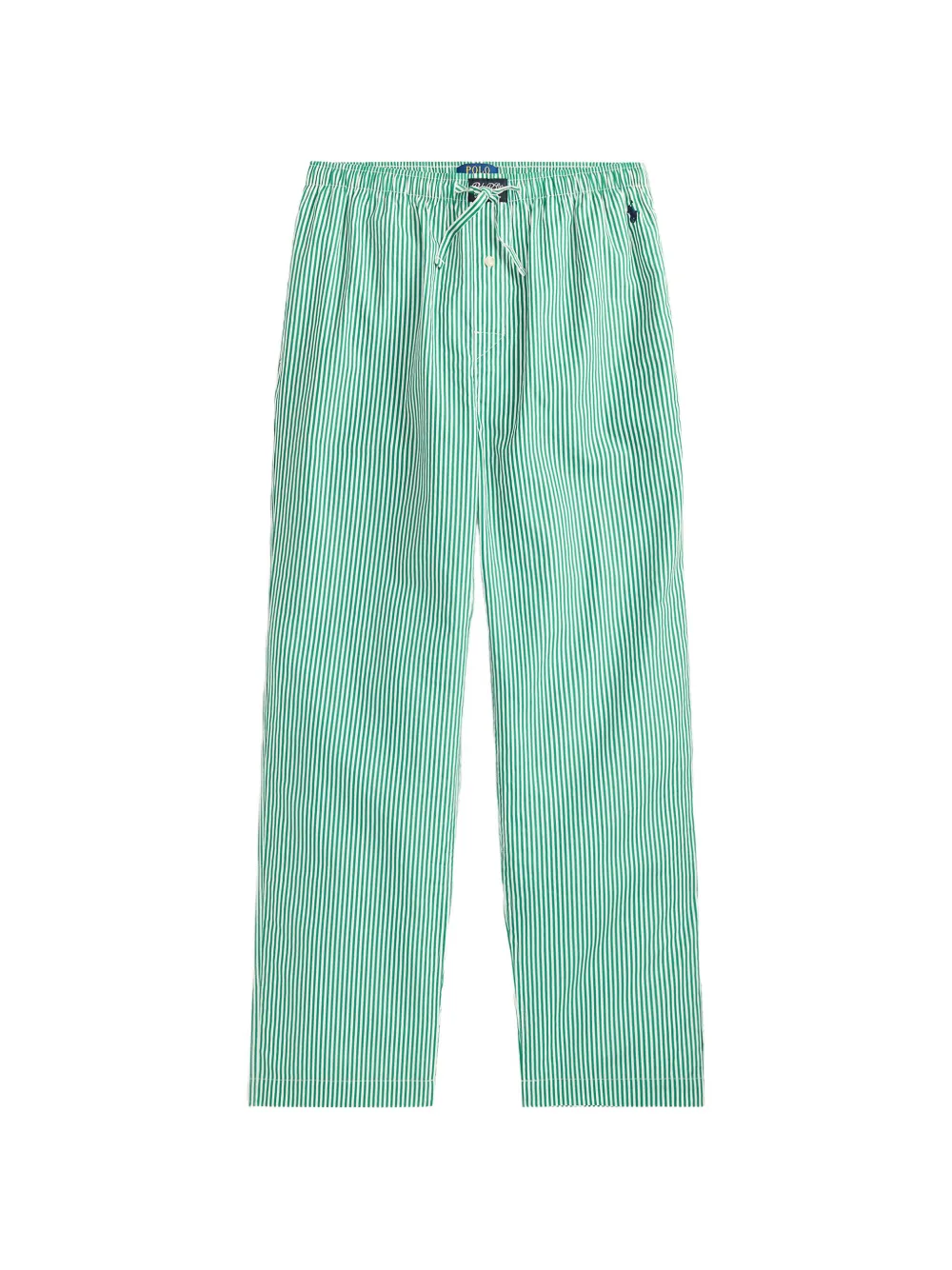 Polo Ralph Lauren Polo Bear striped cotton pyjama pants - Verde