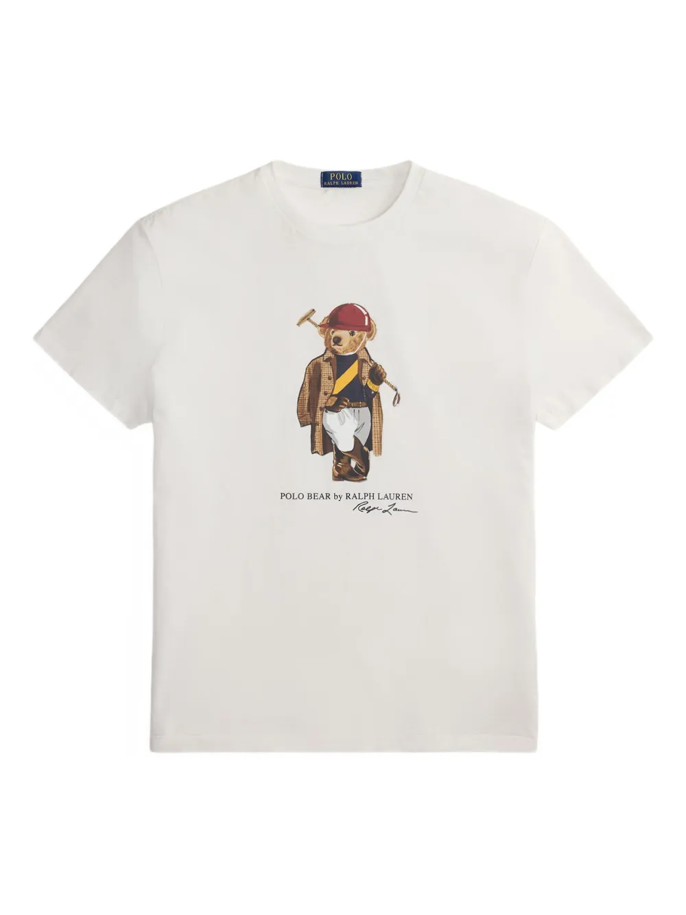Polo Ralph Lauren T-shirt Polo Bear con stampa - Bianco