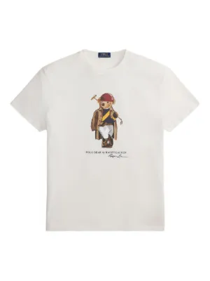 Polo Ralph Lauren x Wimbeldon Polo Bear T-shirt | White | FARFETCH