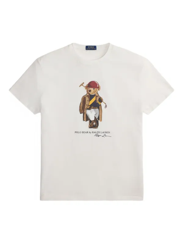 POLO RALPH LAUREN ポロベア Tシャツ ホワイト M Polo Ralph Lauren ポロベア Tシャツ | ホワイト | FARFETCH JP