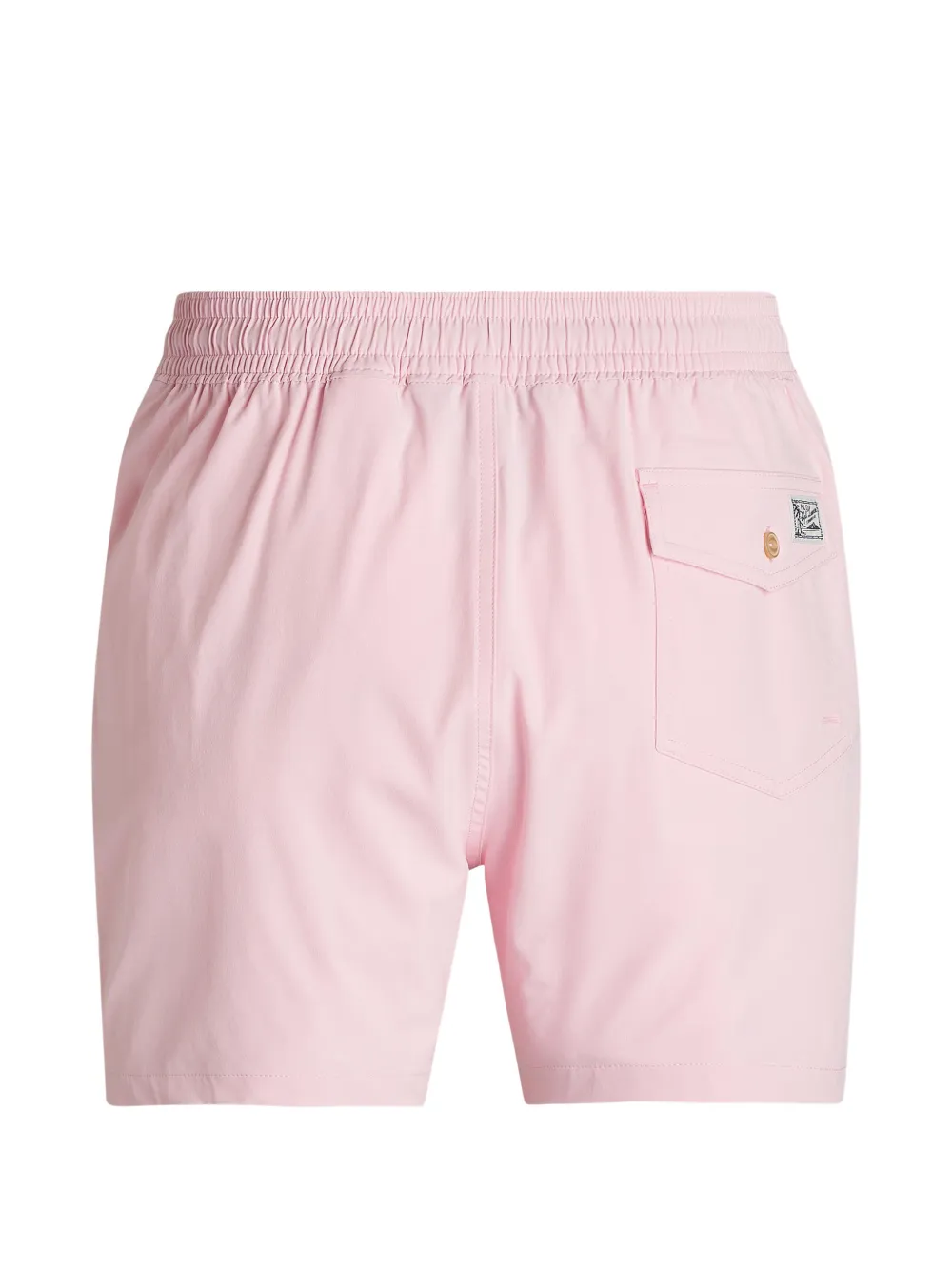 Polo Ralph Lauren Zwembroek met borduurwerk Roze