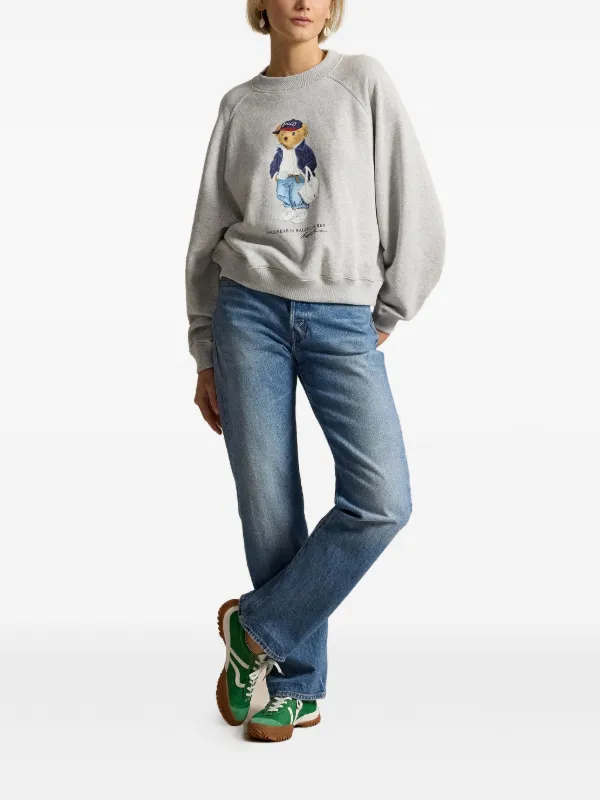 Polo Ralph Lauren ポロベアスウェット グレー Polo Ralph Lauren ポロベア スウェットシャツ | グレー | FARFETCH JP