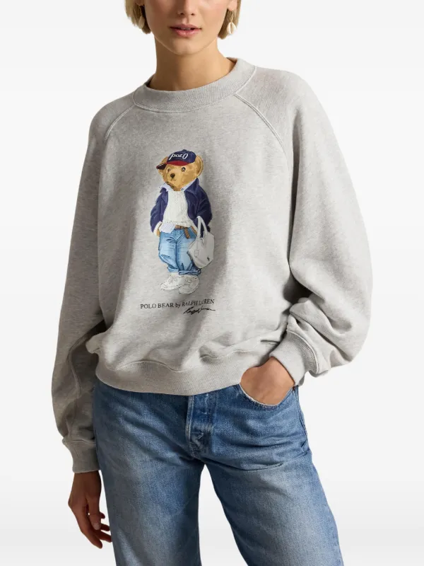 Polo Ralph Lauren ポロベア スウェットシャツ | グレー | FARFETCH JP