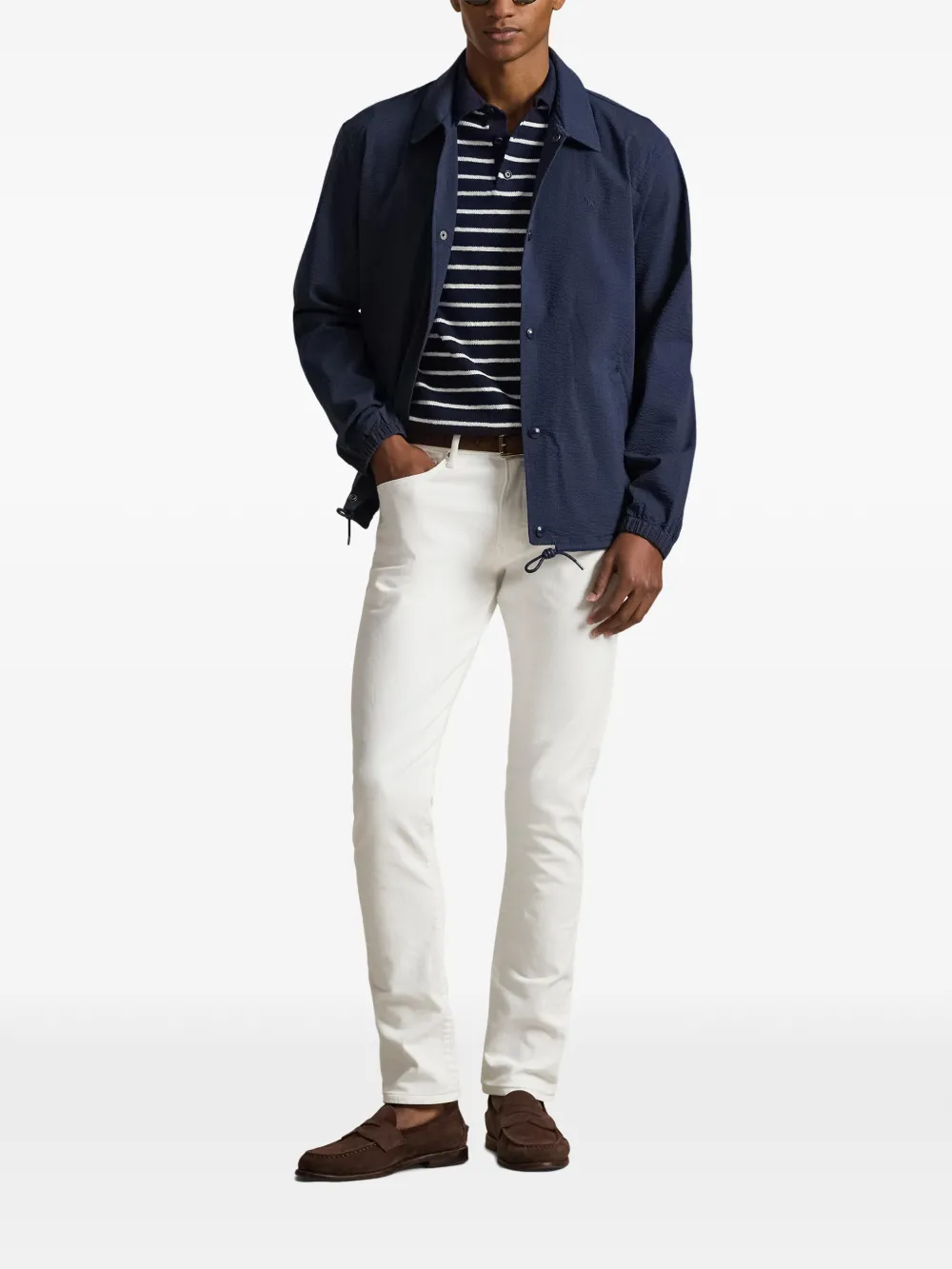 Coach's buttoned jacket