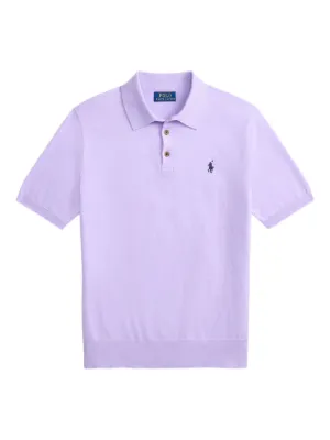 Polo Ralph Lauren Embroidered Polo Shirt | Purple | FARFETCH