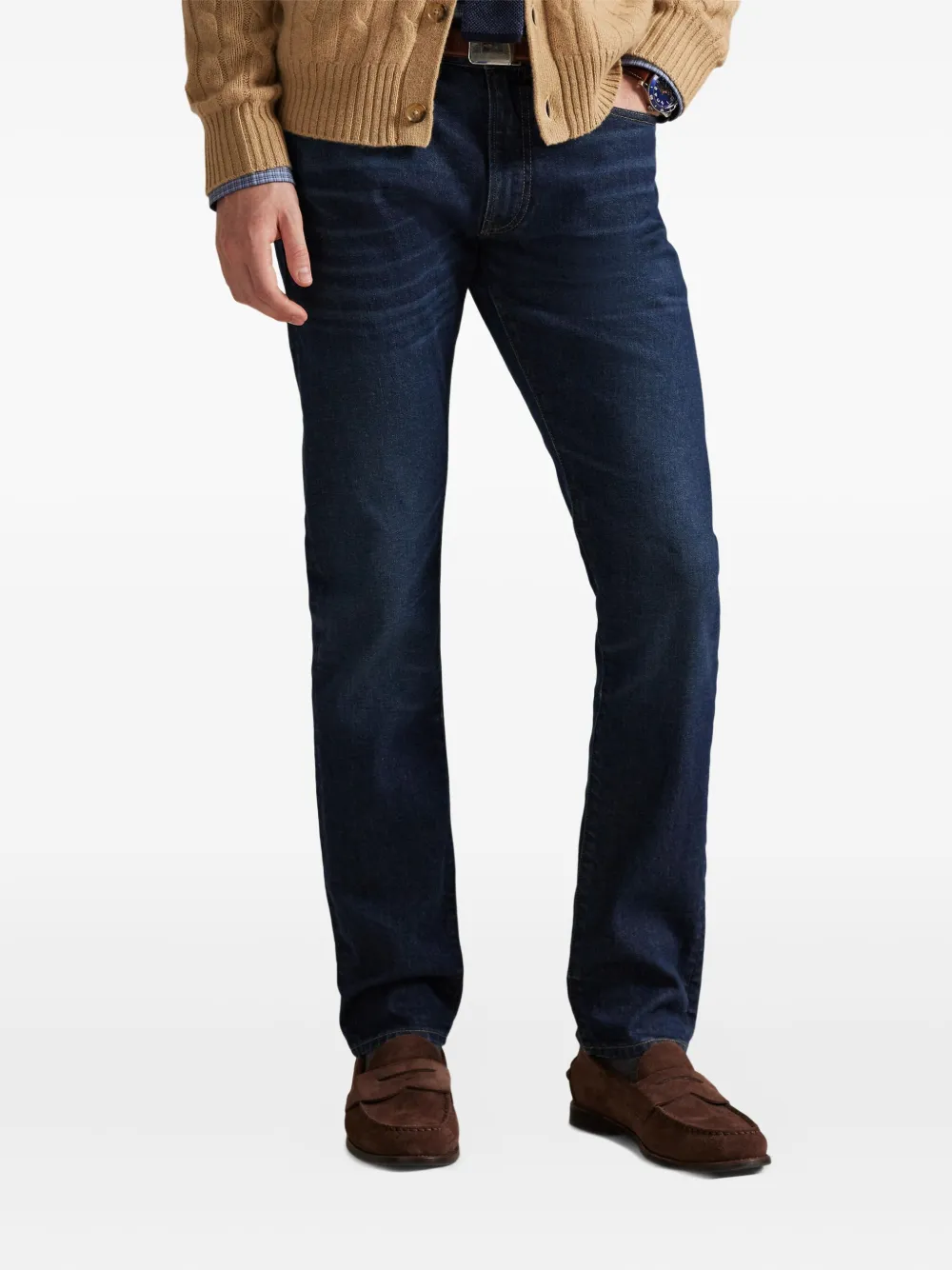 Polo Ralph Lauren Sullivan jeans met vijf zakken Blauw