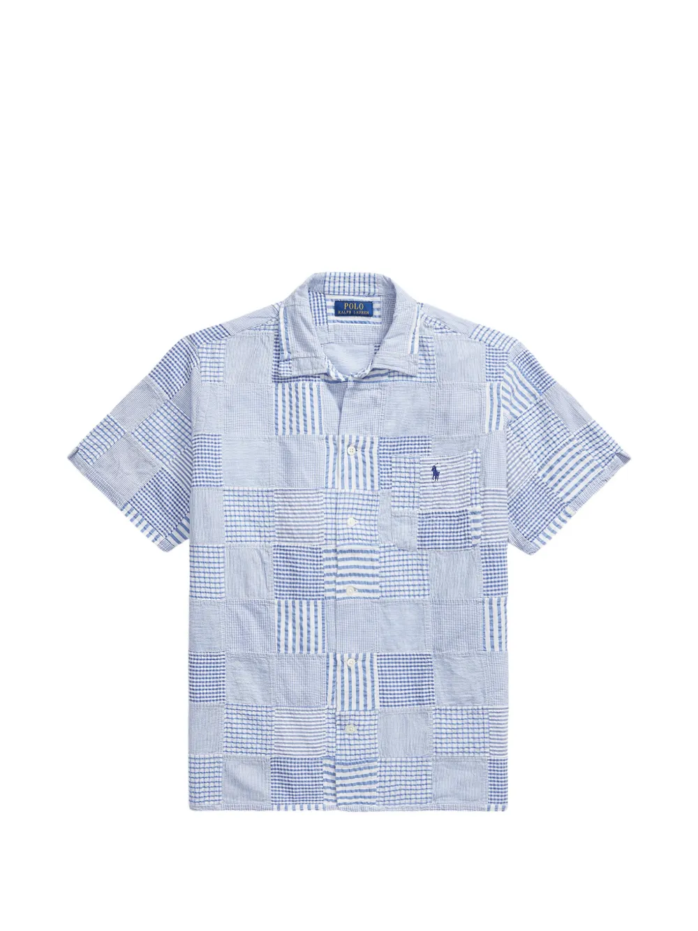 Polo Ralph Lauren Andy Camp short-sleeve shirt - Blu
