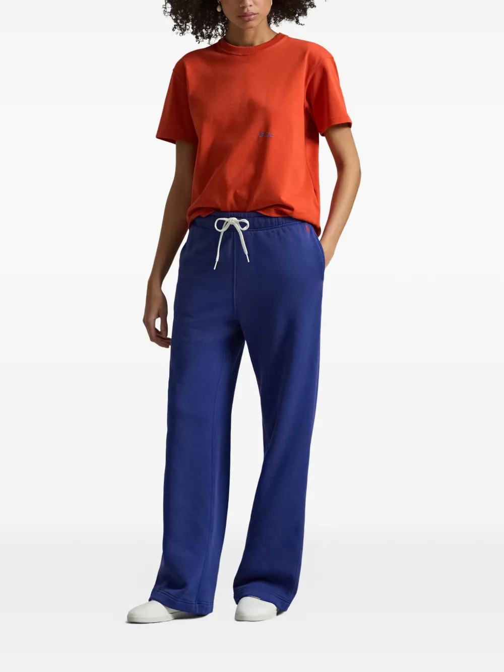 Polo Ralph Lauren T-shirt met ronde hals Oranje