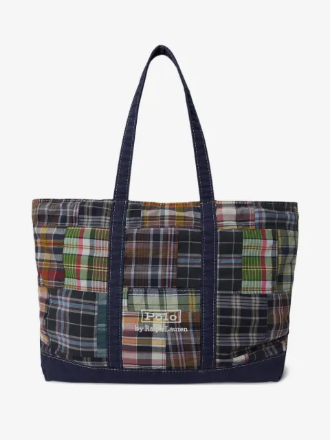 Polo Ralph Lauren cabas Madras à design patchwork