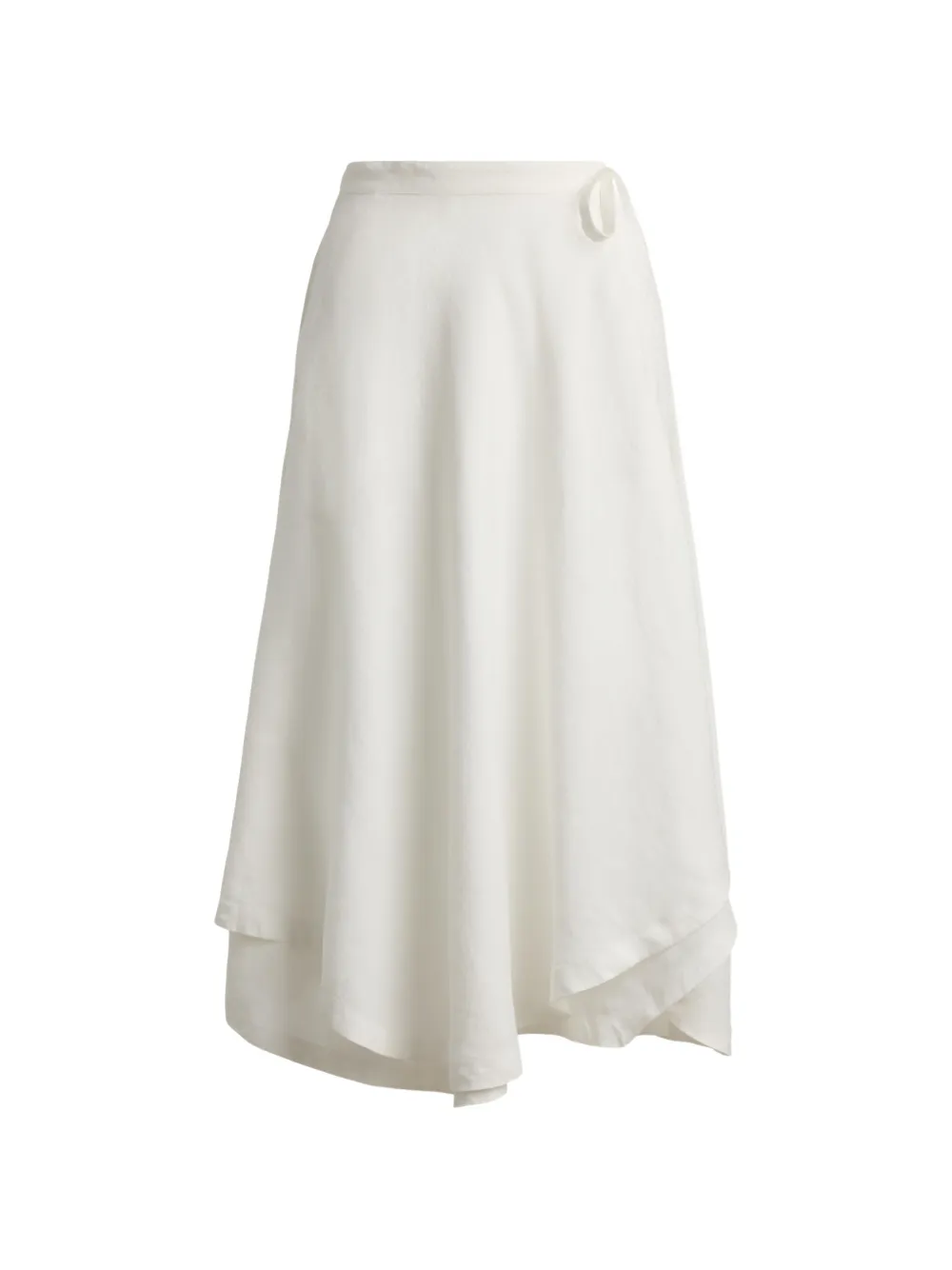 Polo Ralph Lauren tie-waist midi skirt - Bianco