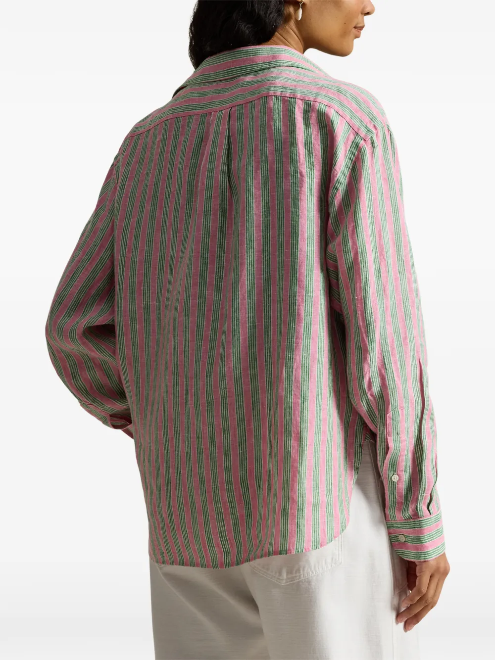 Polo Ralph Lauren Overhemd met geborduurd logo Roze