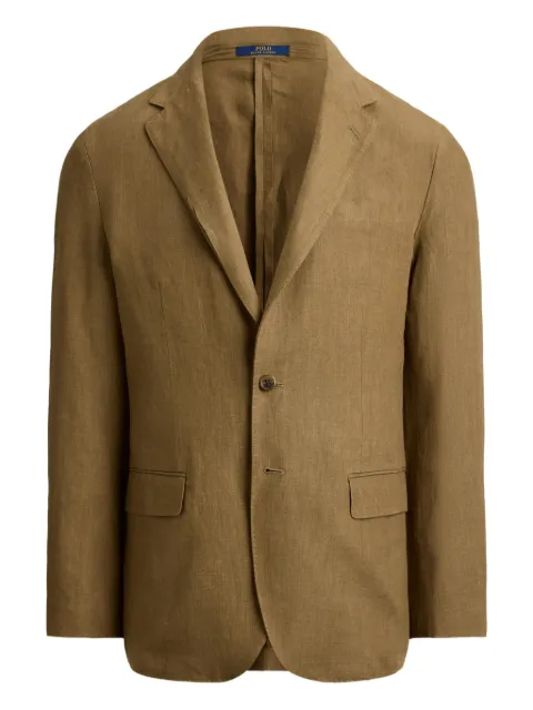 Polo Ralph Lauren button linen blazer