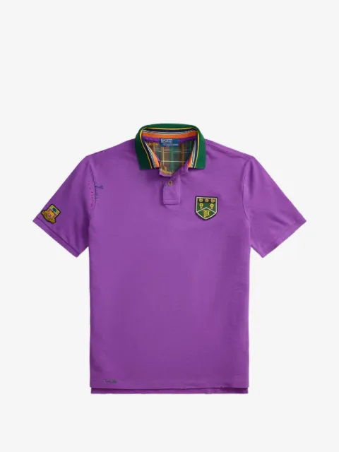 Polo Ralph Lauren playera tipo polo manga corta con aplique