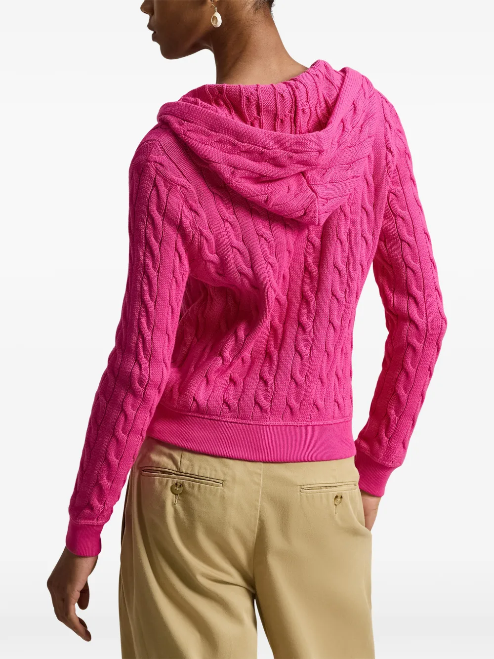 Polo Ralph Lauren Kabelgebreid vest Roze