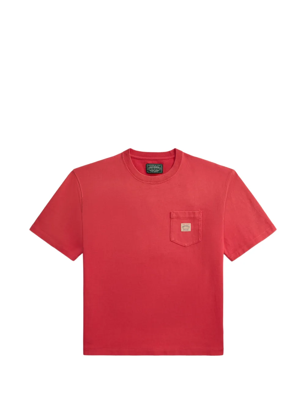 Polo Ralph Lauren T-shirt con taschino - Rosso