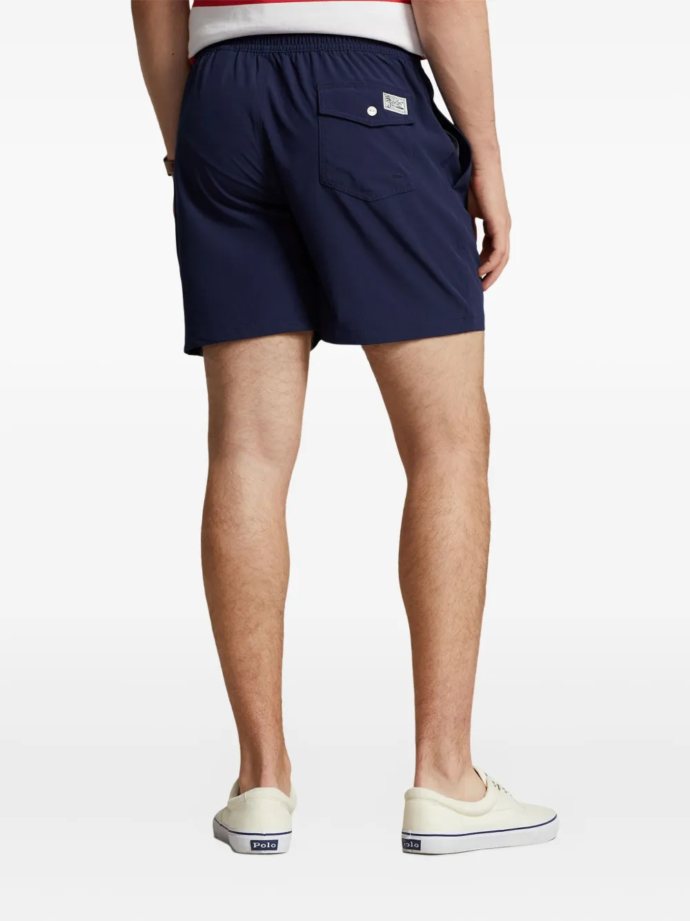 Polo Ralph Lauren Embroidered Swim Shorts In Blue