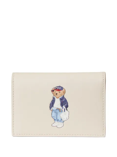 Polo Ralph Lauren Polo Bear leather wallet