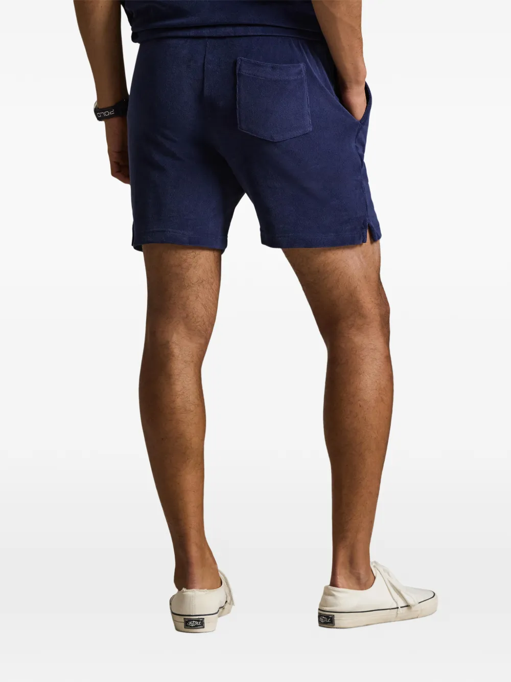 Polo Ralph Lauren Zwembroek met trekkoord en opgestikte zak Blauw