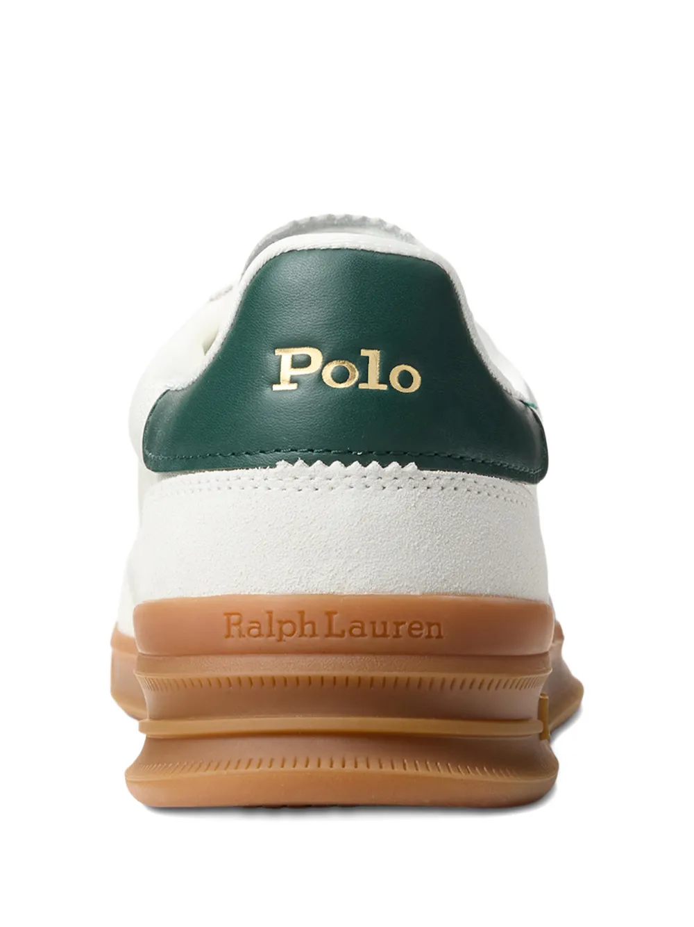 Polo Ralph Lauren Bedford leren sneakers Wit