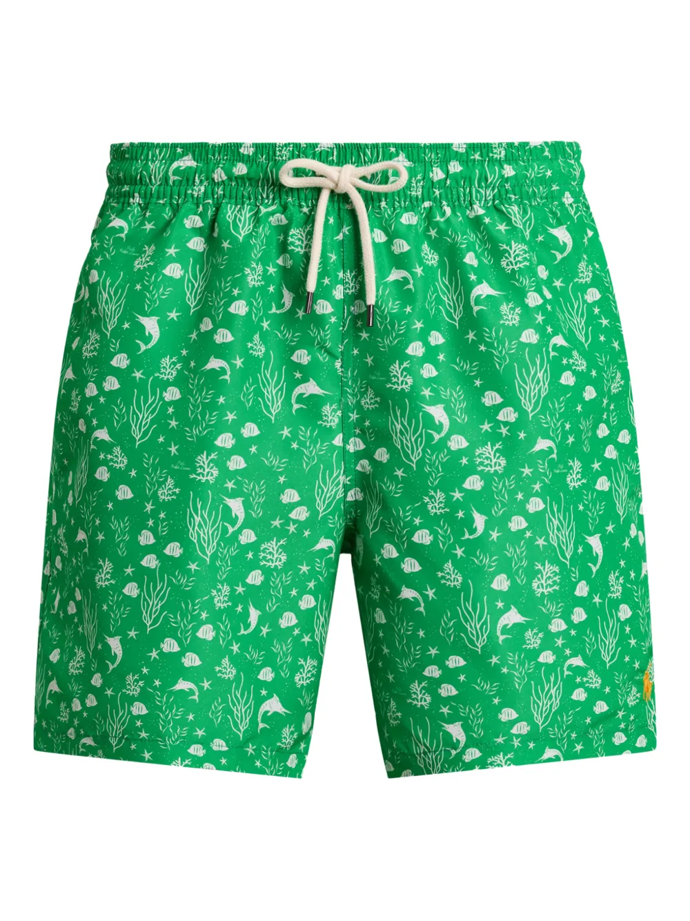 Polo Ralph Lauren Traveller Badeshorts mit Print - Grün