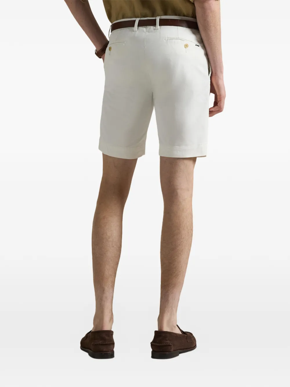 Polo Ralph Lauren Shorts met riemlussen Beige