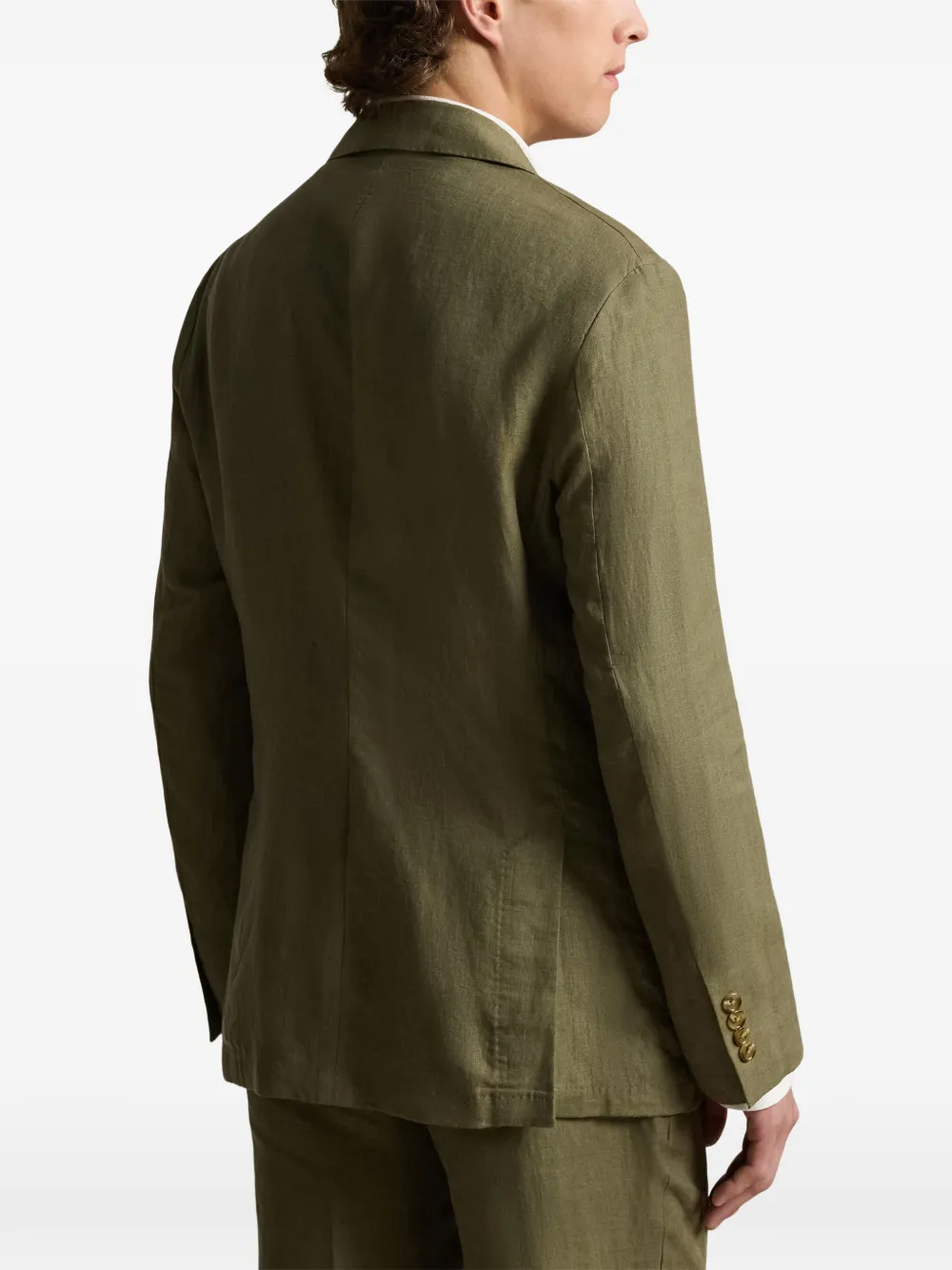 Polo Ralph Lauren Linnen blazer Groen