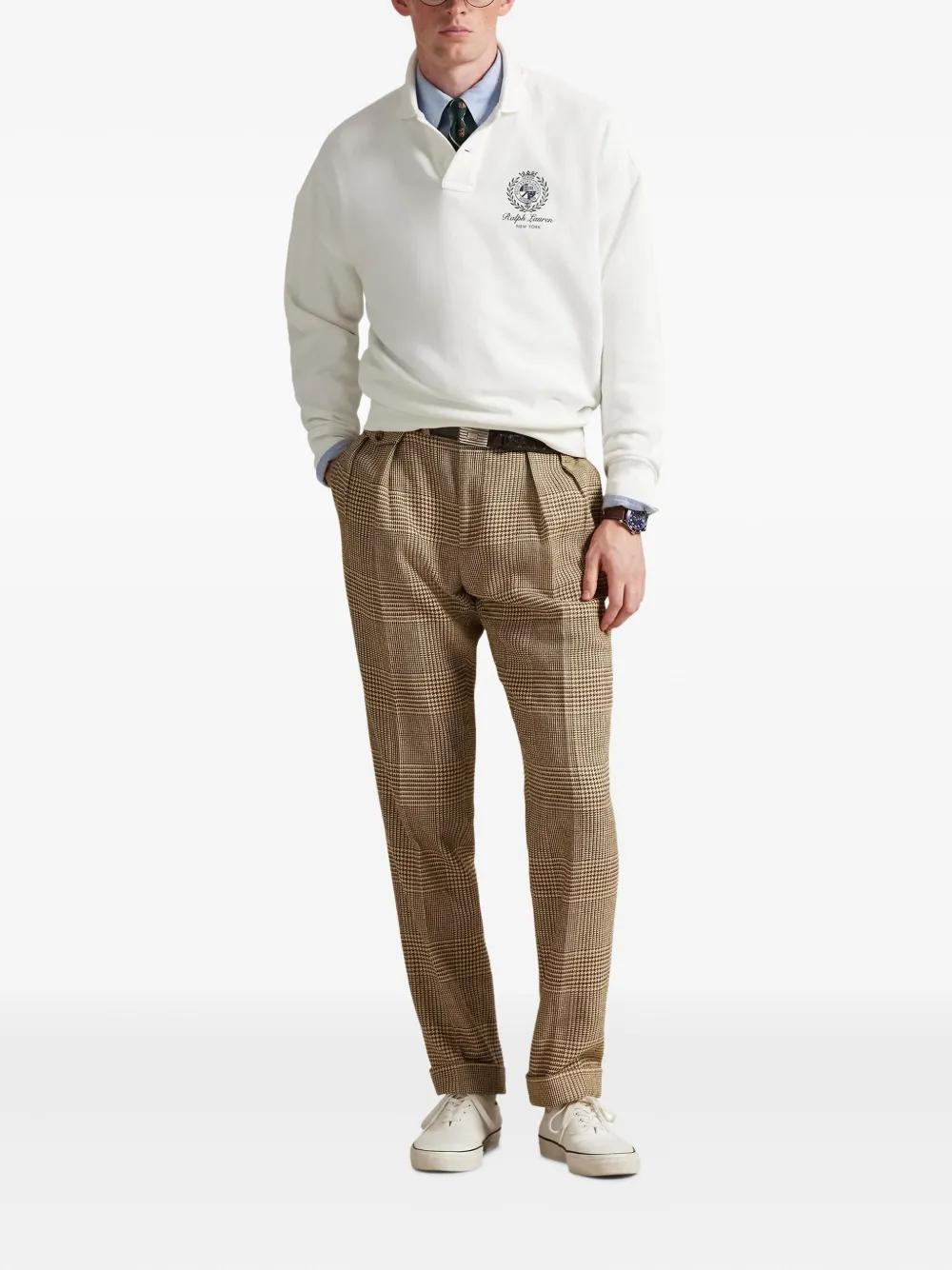 Polo Ralph Lauren Poloshirt met grafische print Wit