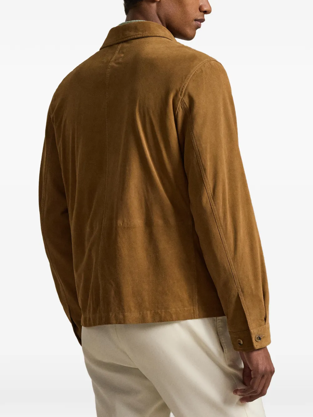 Polo Ralph Lauren Suède jack Bruin